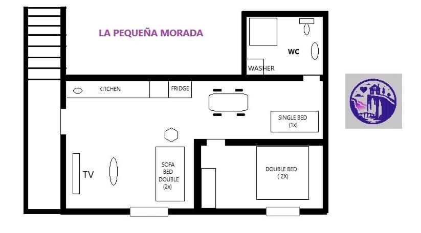 Apartamento La Pequena Morada Arcos de la Frontera Exterior foto